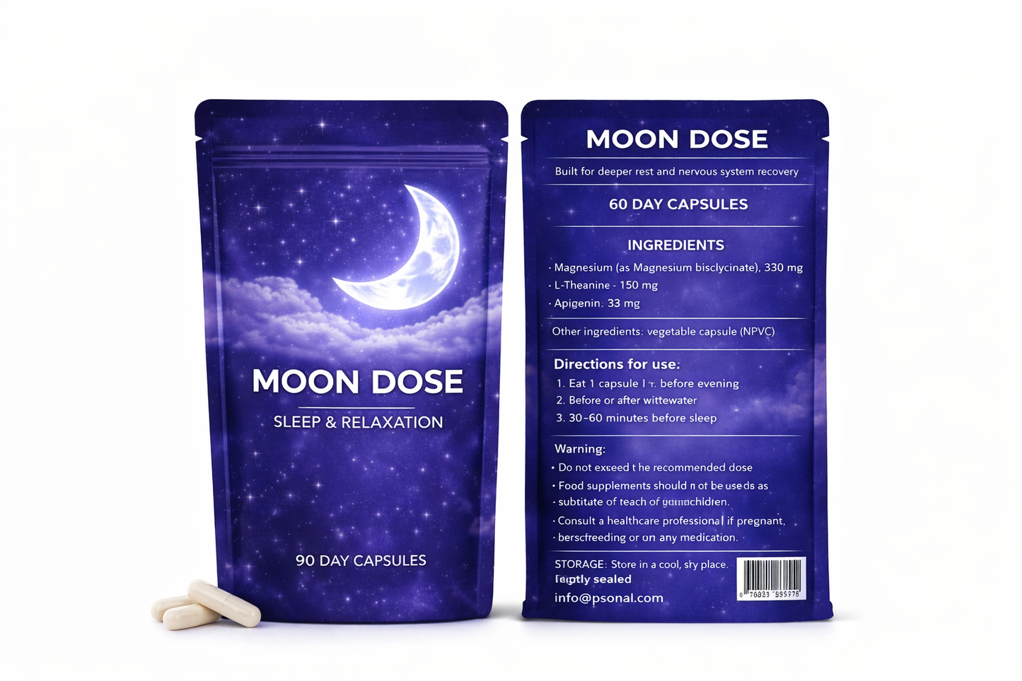 MoonDose / Advanced Night Recovery Formula