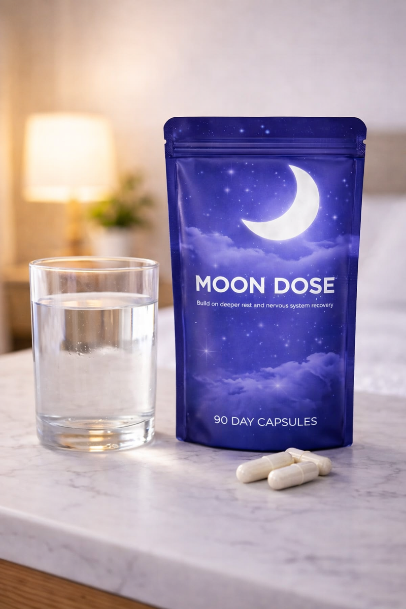 Step 1: Take MoonDose® 30 Minutes Before Bed